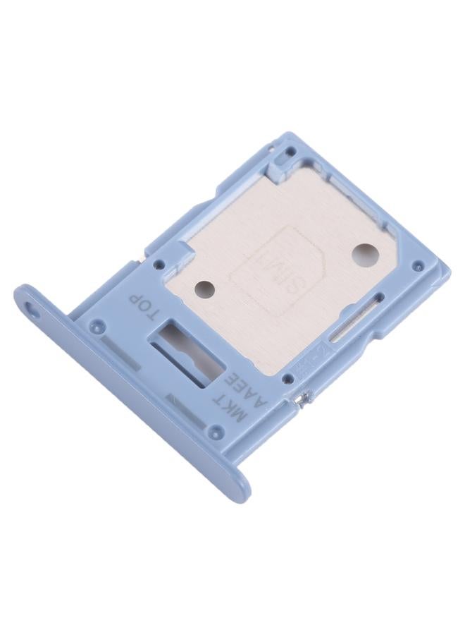 For Samsung Galaxy A15 4G SM-A155F Original SIM Card Tray + SIM / Micro SD Card Tray (Blue) - Image 2